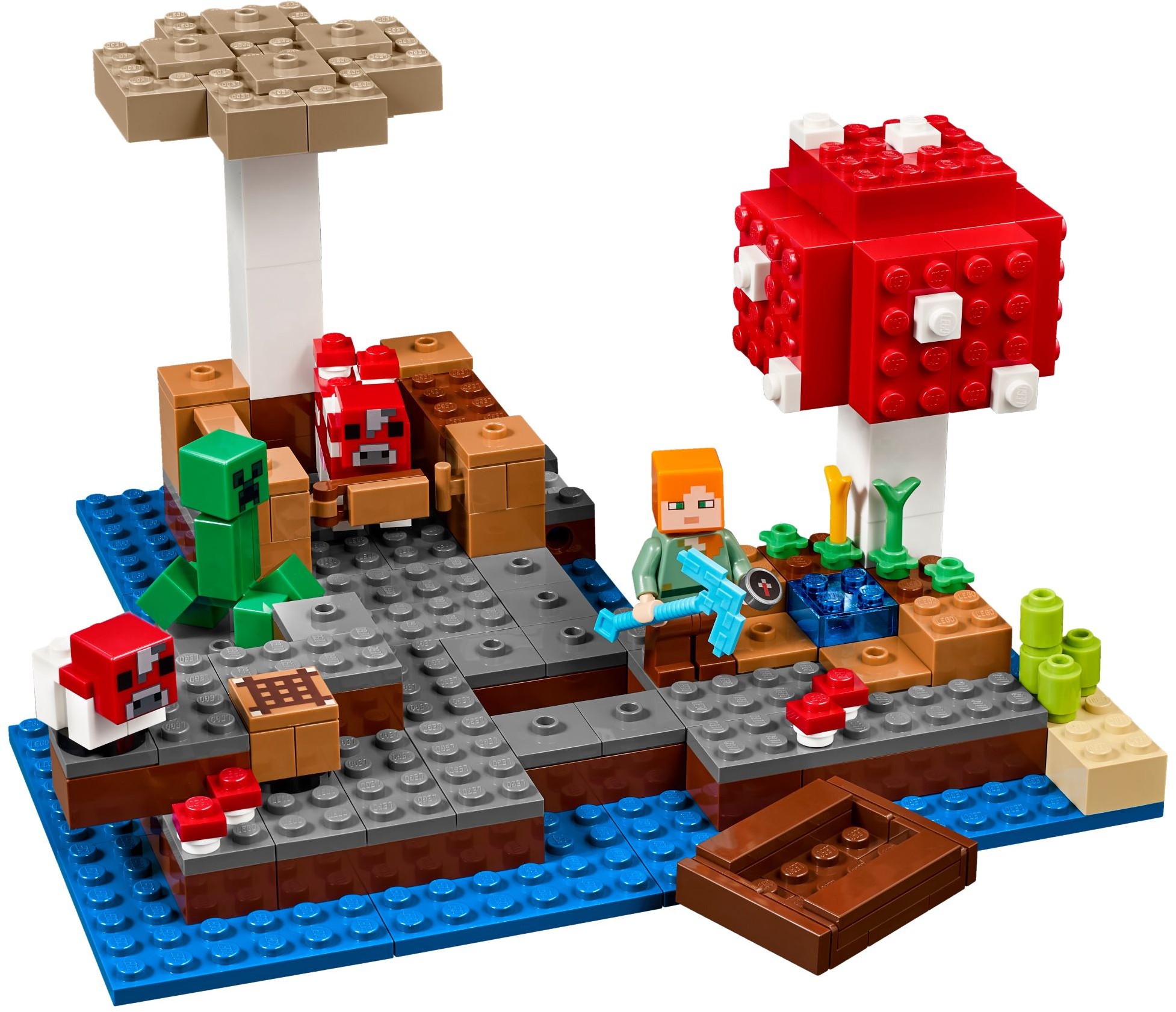 LEGO Minecraft 21129 Ostrov hub