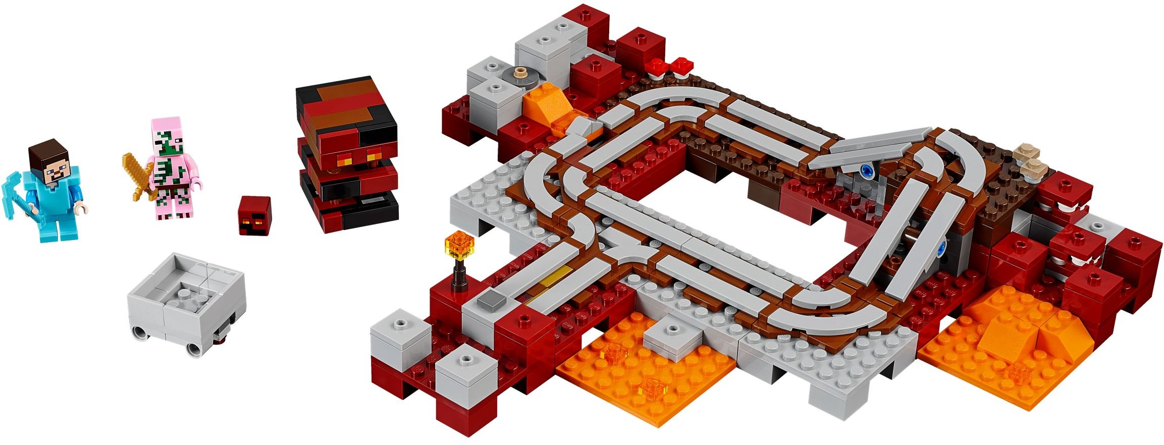LEGO Minecraft 21130 Podzemní železnice
