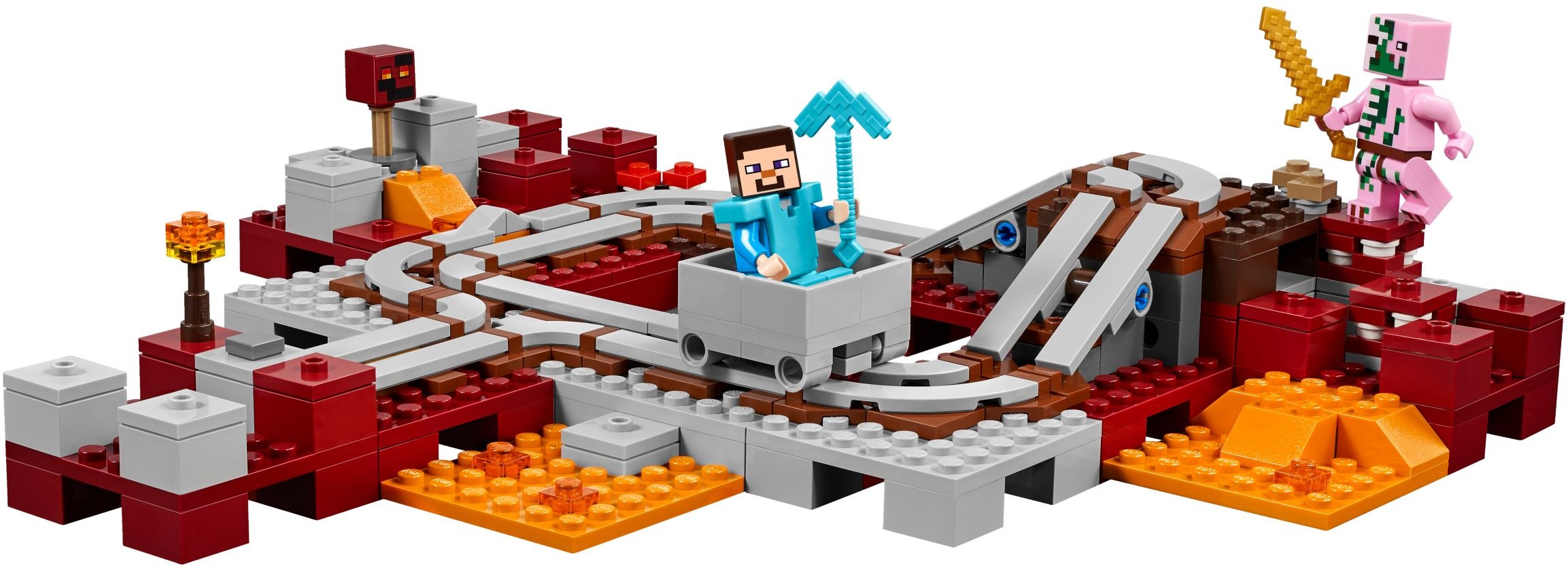 LEGO Minecraft 21130 Podzemní železnice