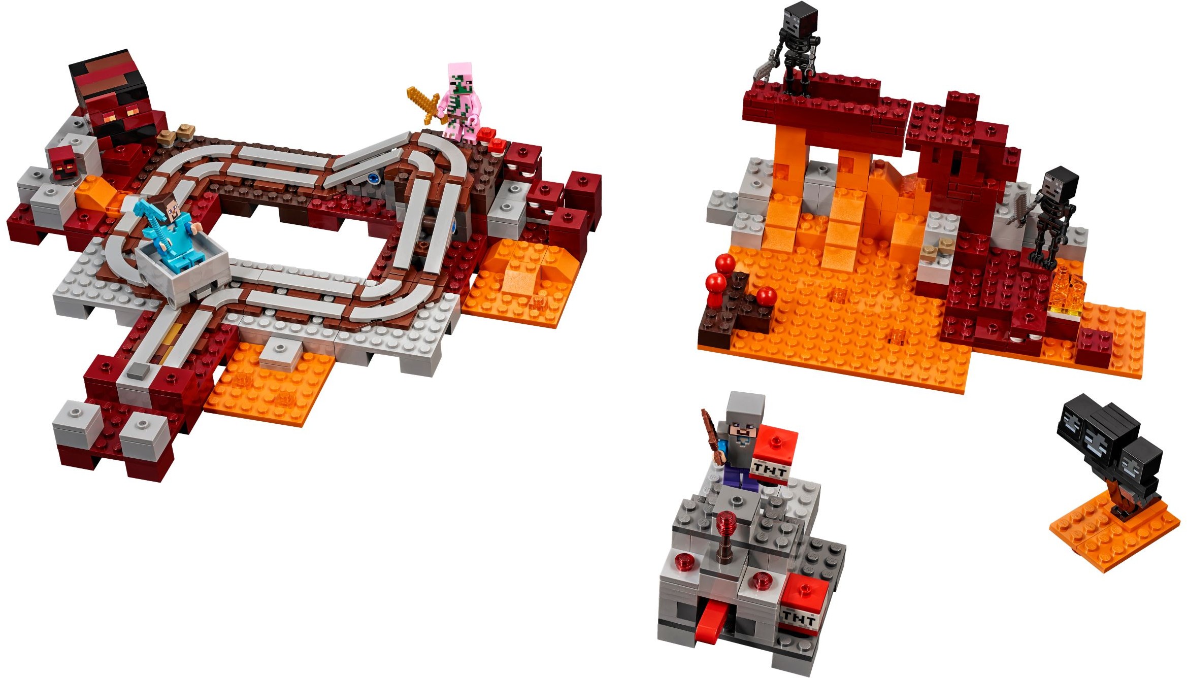 LEGO Minecraft 21130 Podzemní železnice