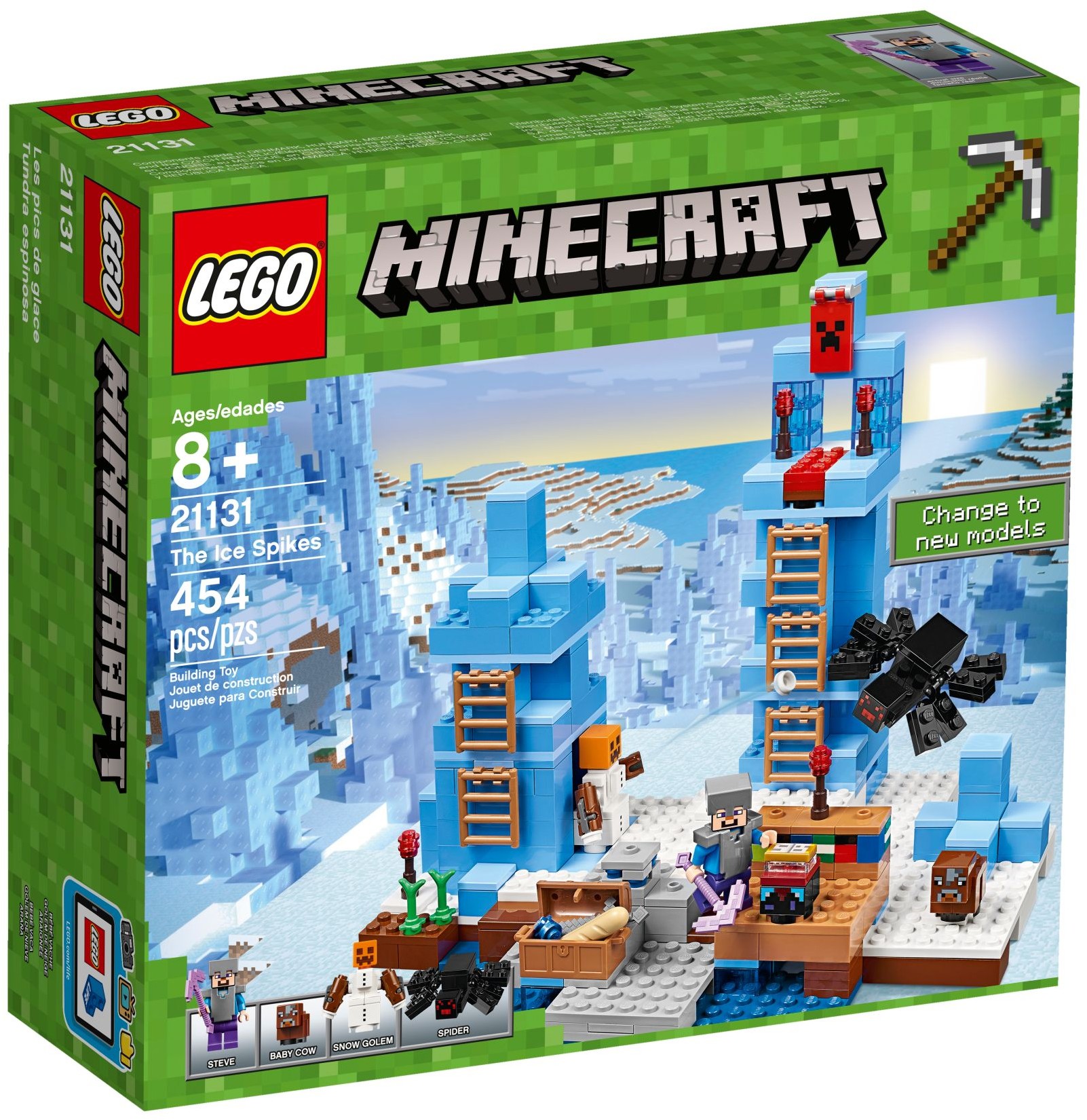 LEGO Minecraft 21131 Ledové ostny