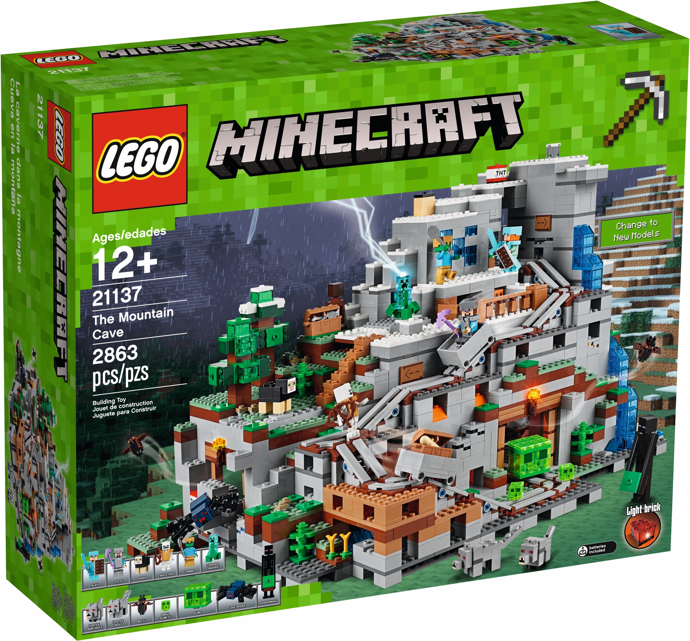 LEGO Minecraft 21137 The Mountain Cave