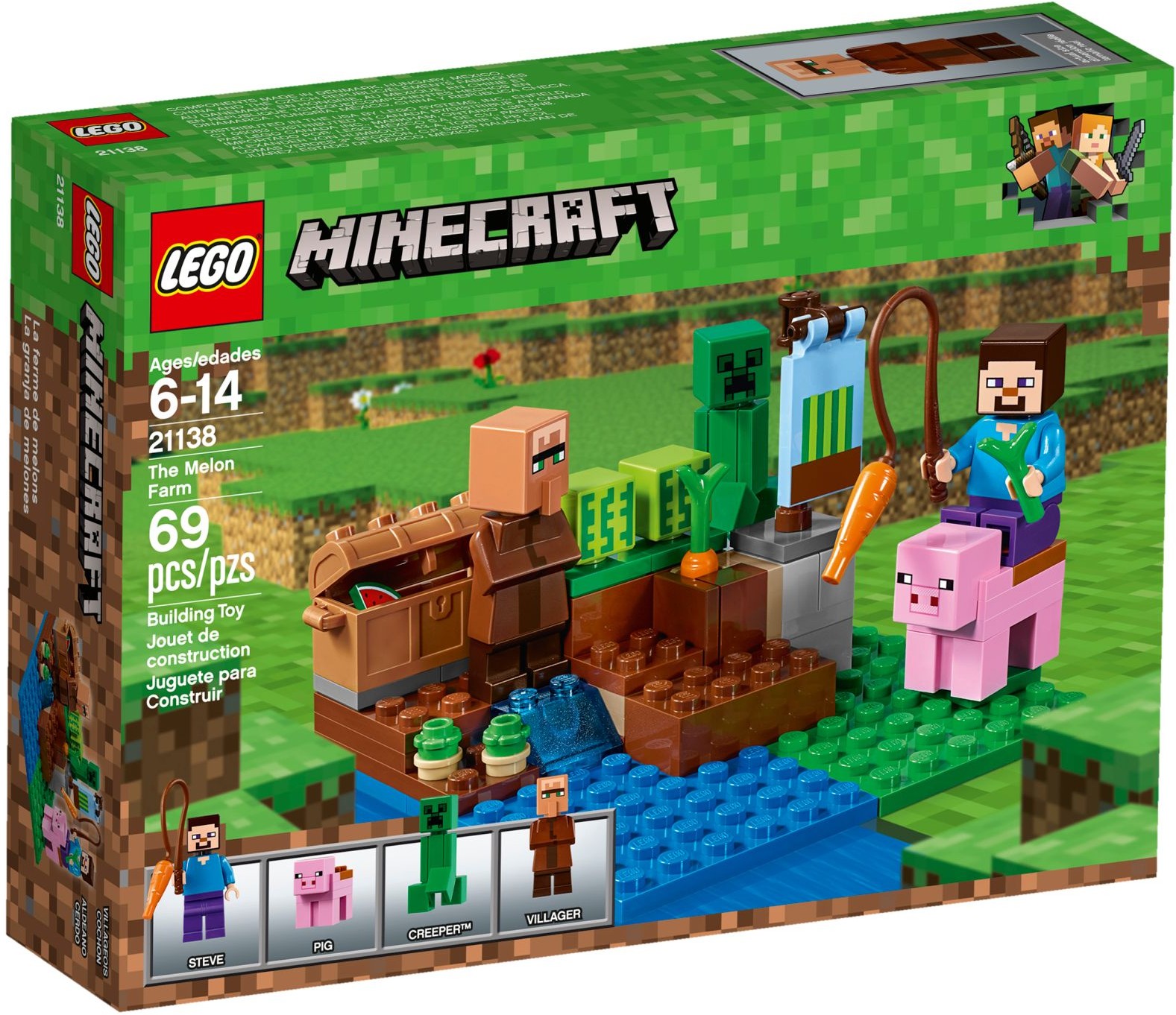 LEGO Minecraft 21138 Melounová farma