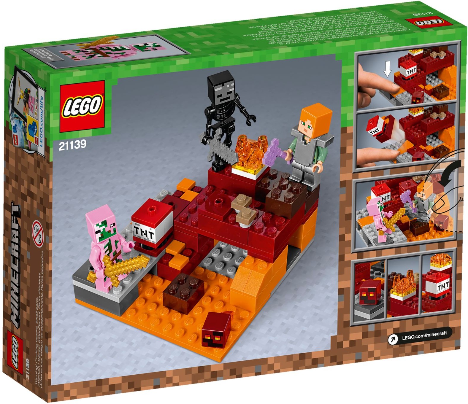 LEGO Minecraft 21139 Podzemní souboj