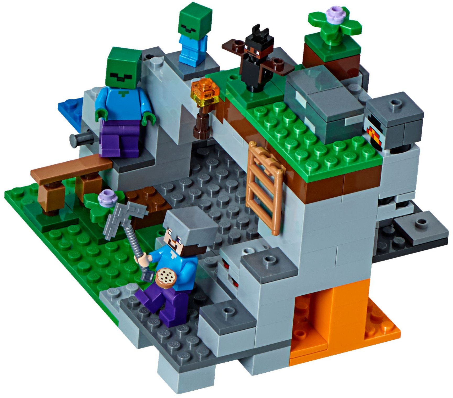 LEGO Minecraft 21141 Jeskyně se zombie