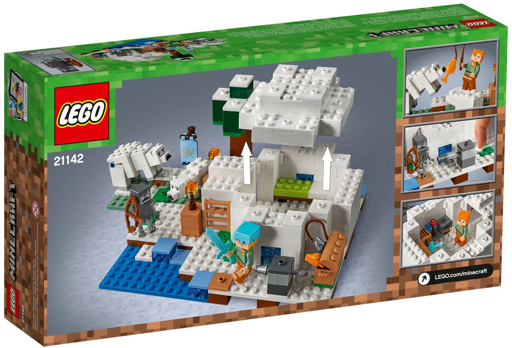 LEGO Minecraft 21142 Iglú za polárním kruhem