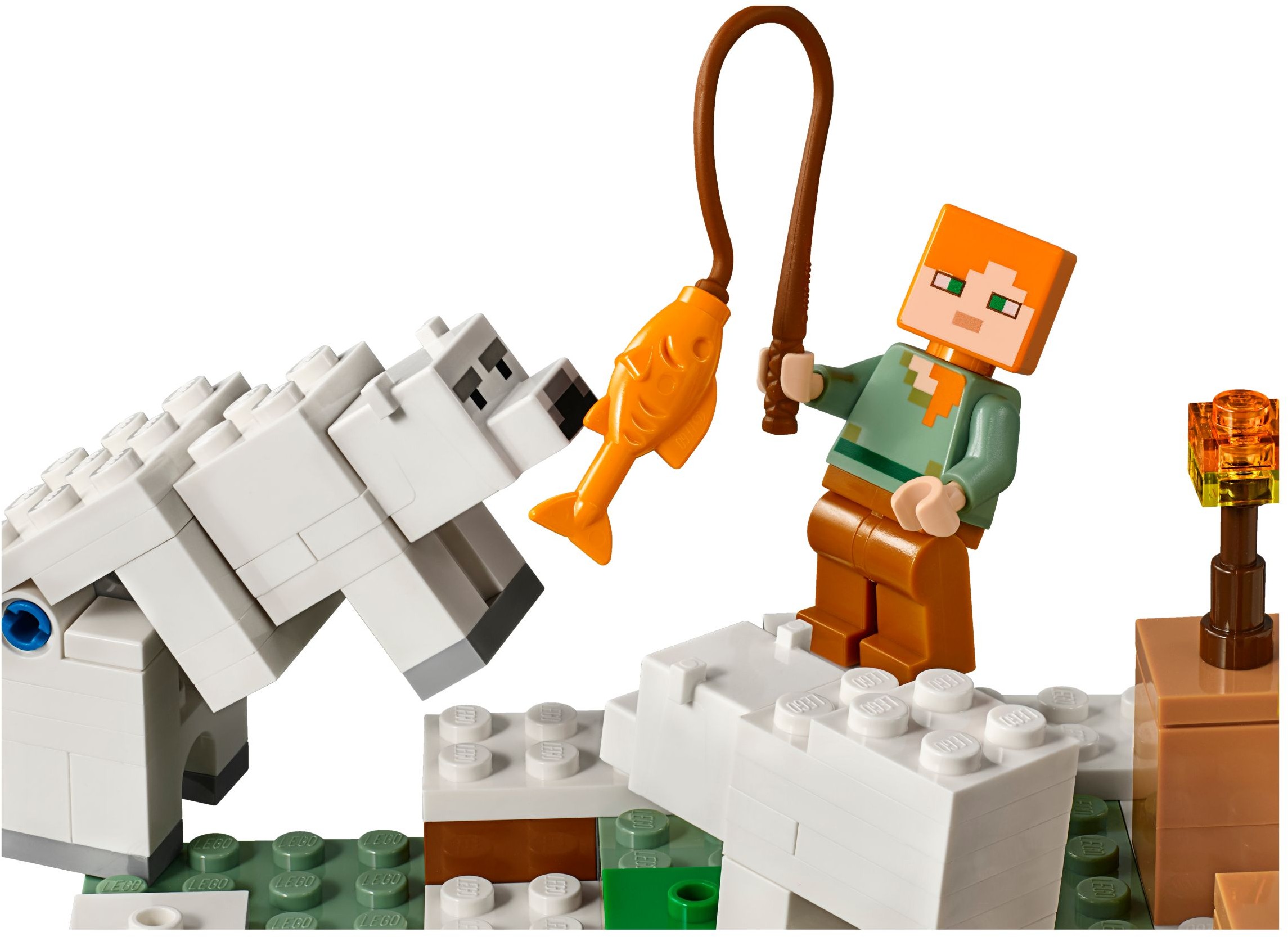 LEGO Minecraft 21142 Iglú za polárním kruhem