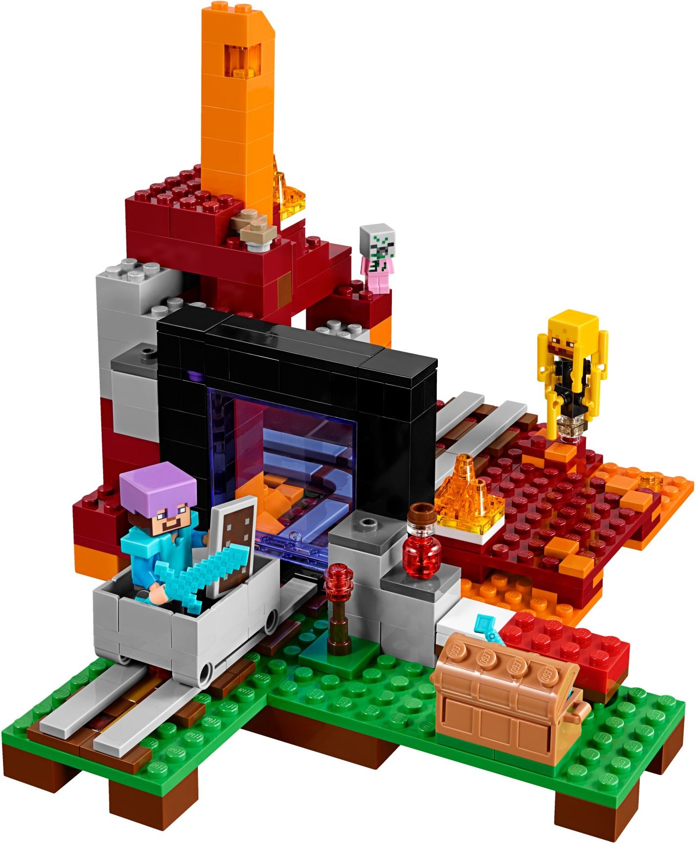 LEGO Minecraft 21143 Podzemní brána