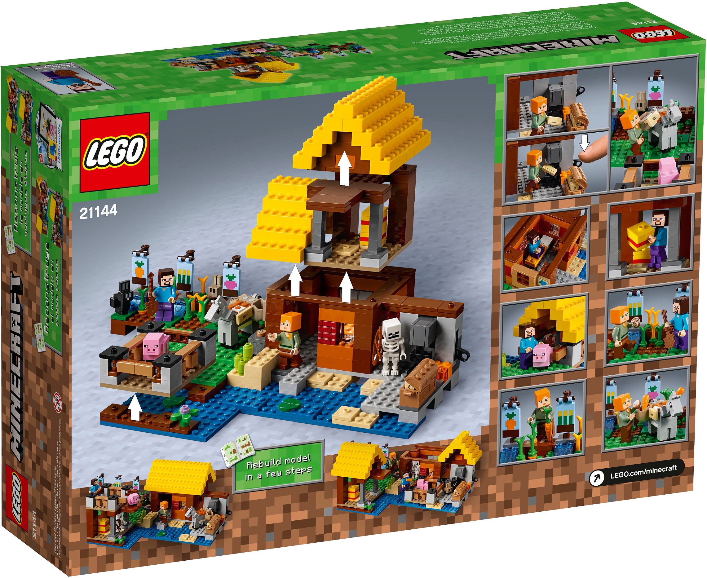 LEGO Minecraft 21144 Farmářská usedlost