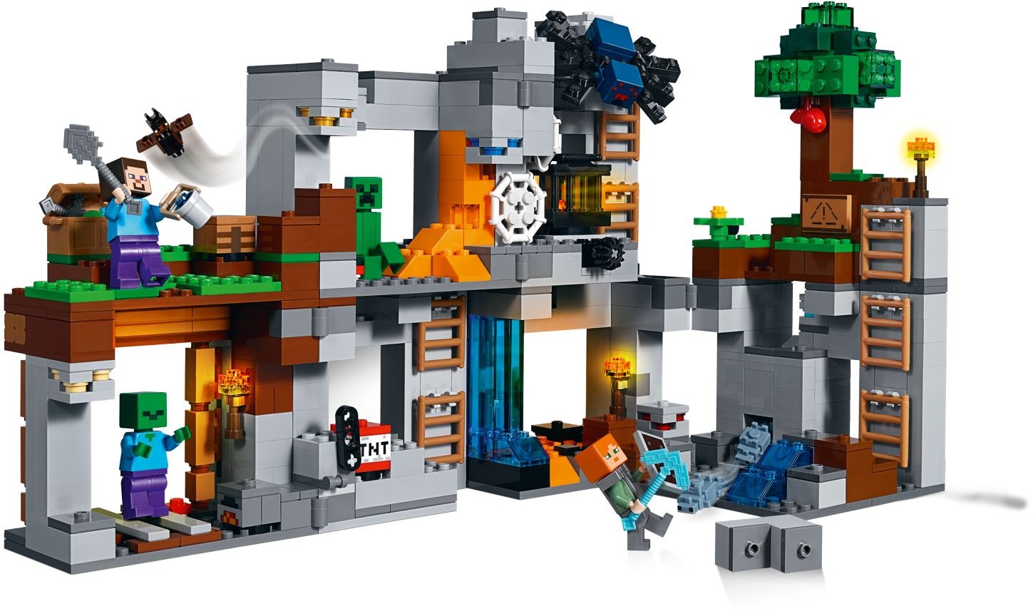 LEGO Minecraft 21147 Skalní dobrodružství