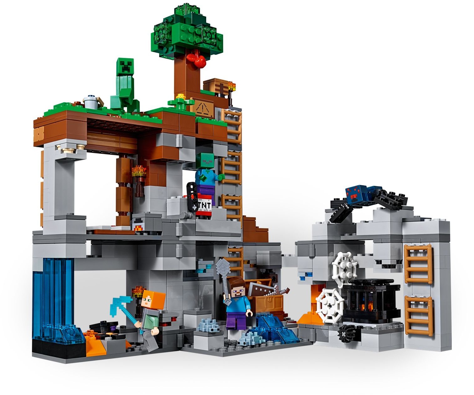 LEGO Minecraft 21147 Skalní dobrodružství