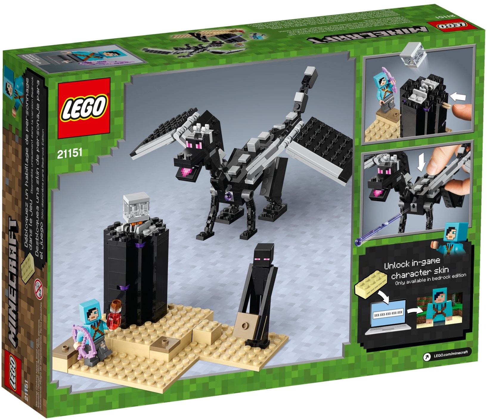 LEGO Minecraft 21151 Souboj ve světě End