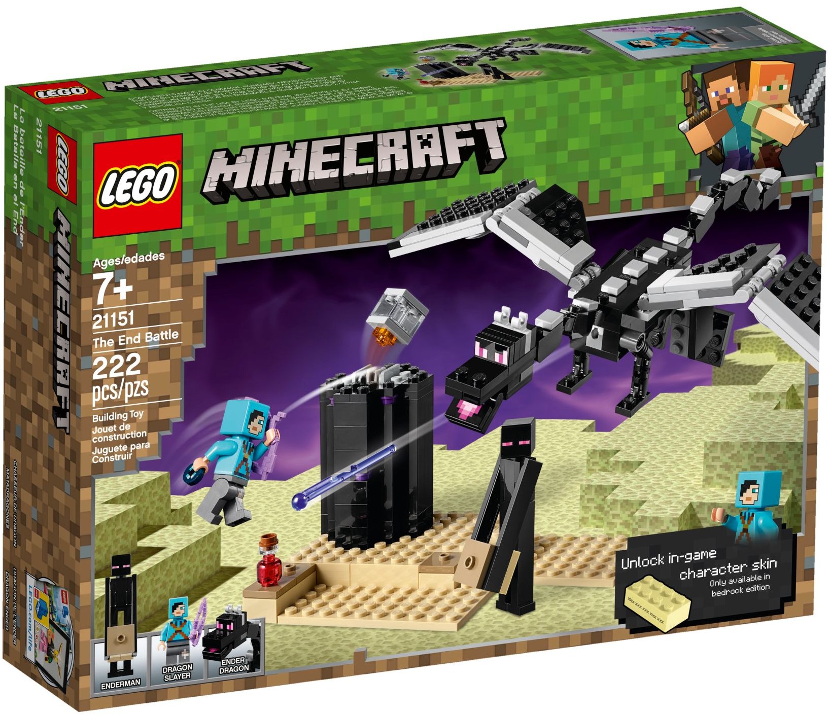 LEGO Minecraft 21151 Souboj ve světě End