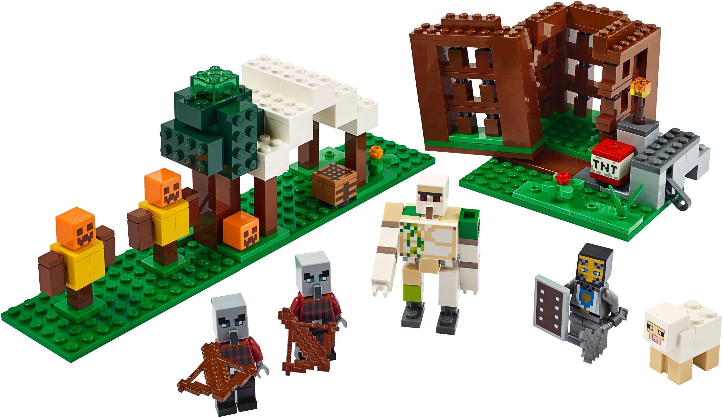 LEGO Minecraft 21159 Základna Pillagerů