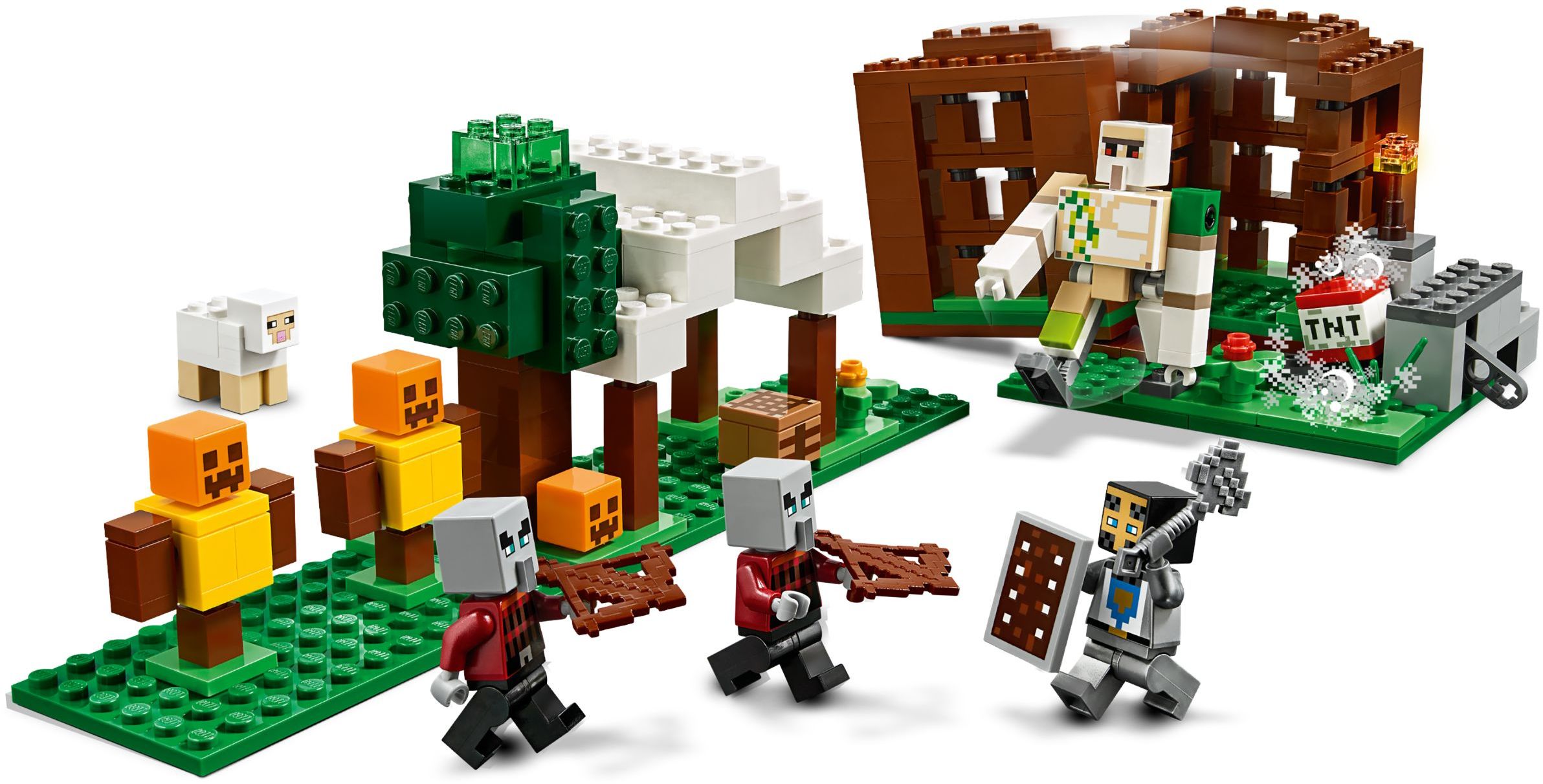 LEGO Minecraft 21159 Základna Pillagerů