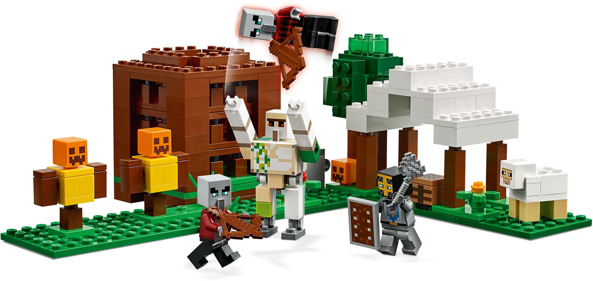 LEGO Minecraft 21159 Základna Pillagerů