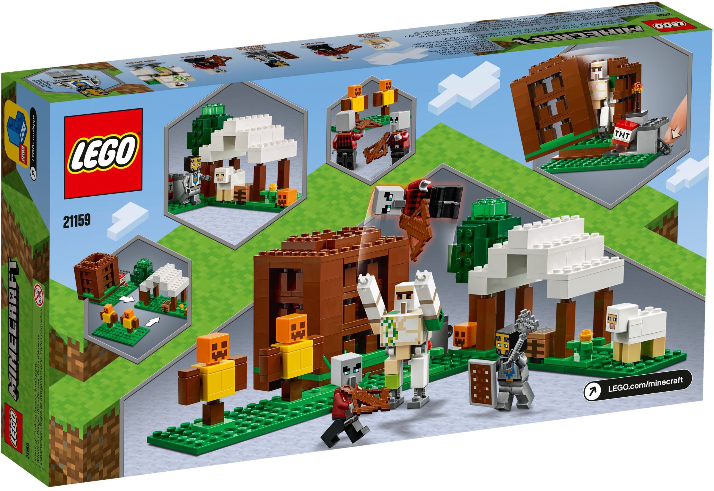 LEGO Minecraft 21159 Základna Pillagerů