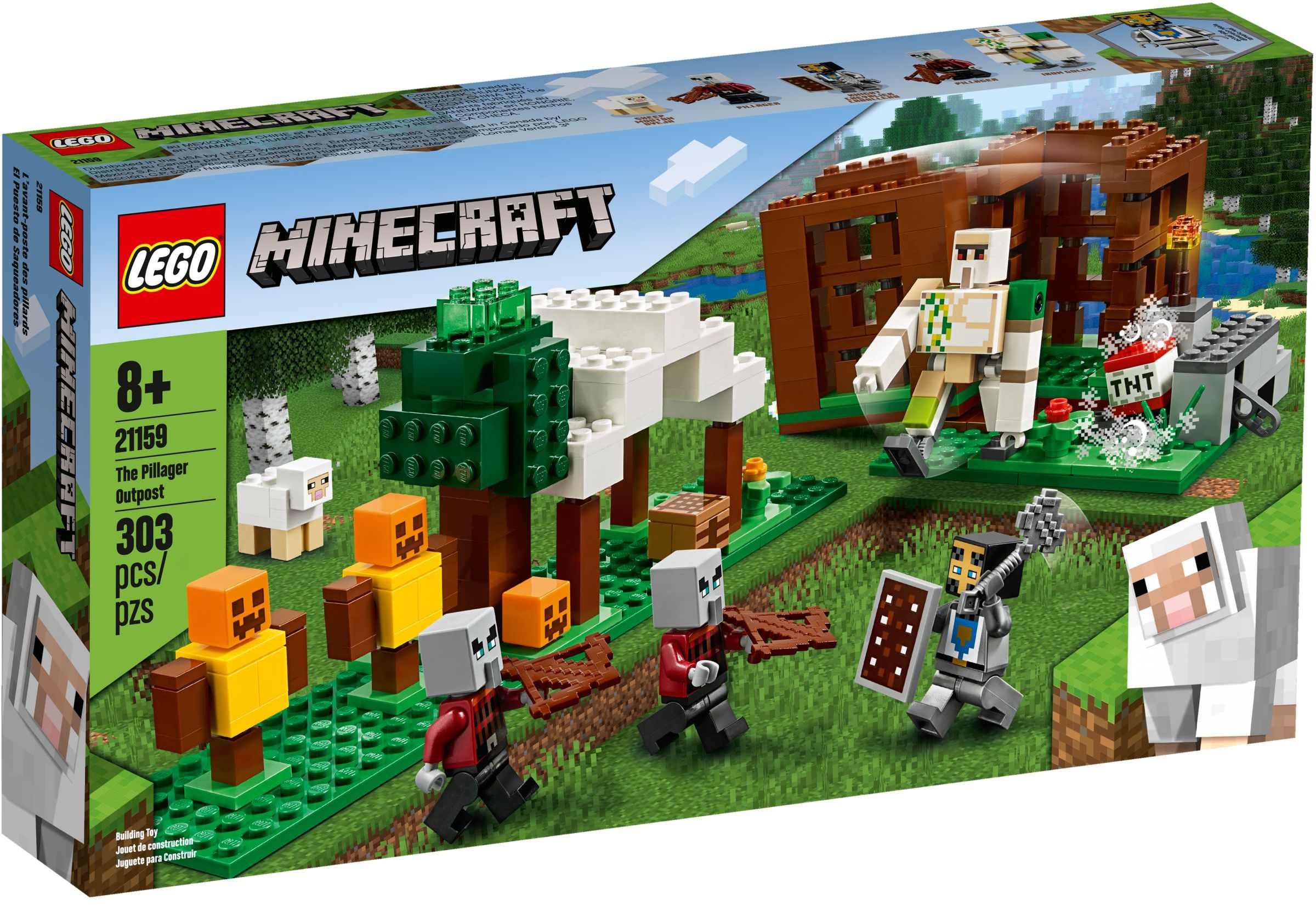 LEGO Minecraft 21159 Základna Pillagerů