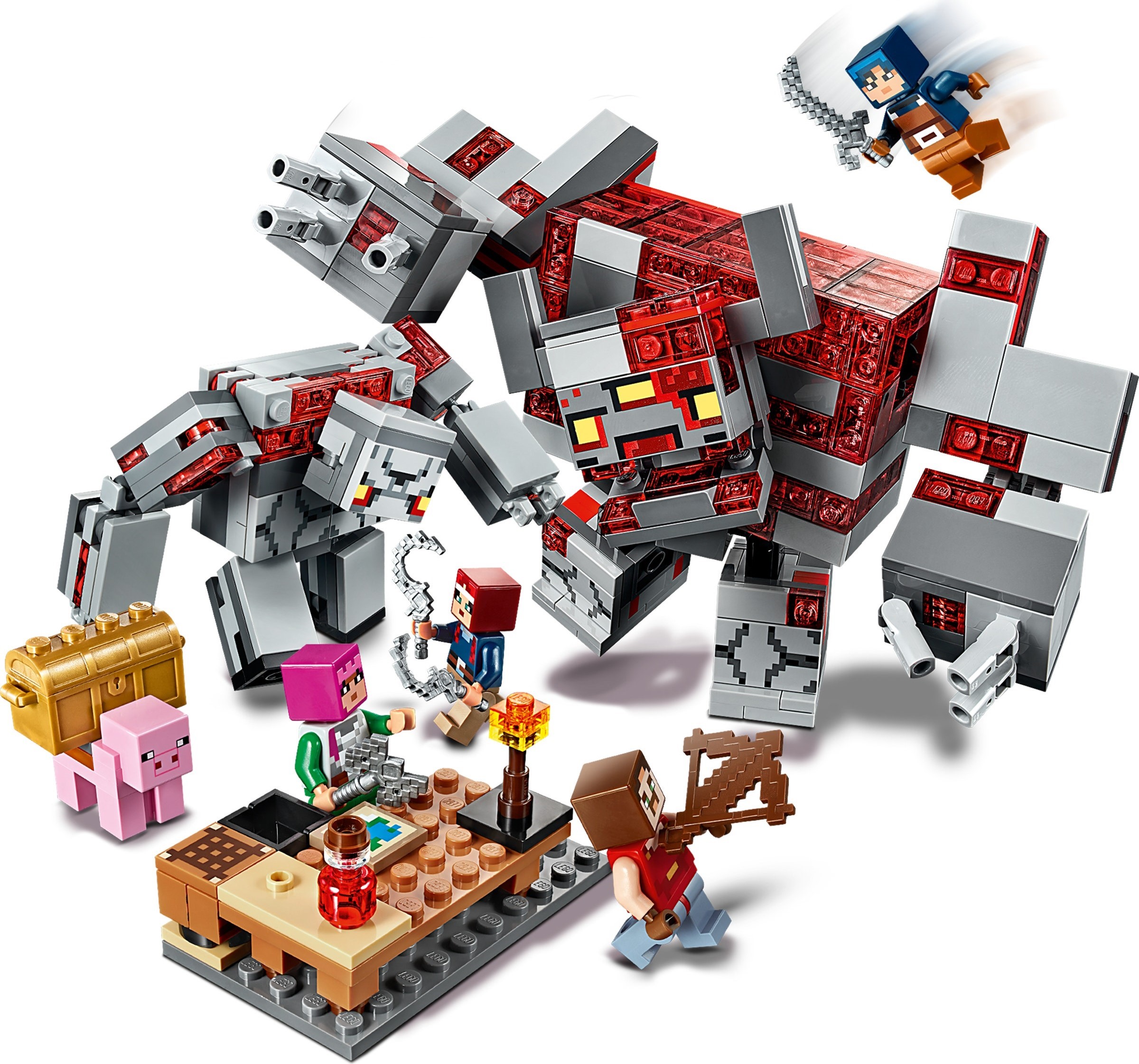 LEGO Minecraft 21163 Bitva o rudit