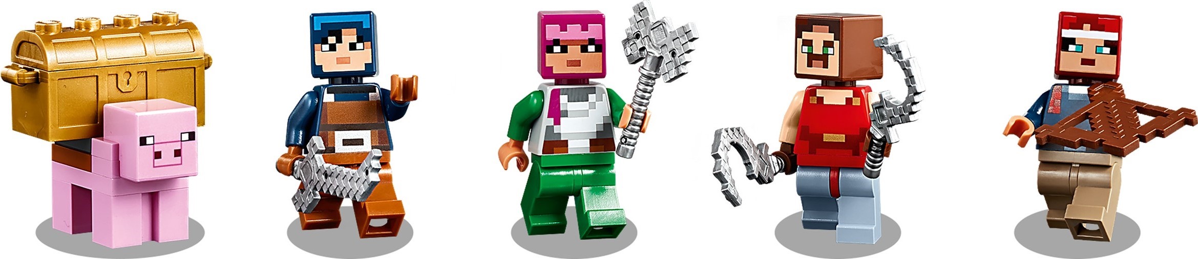 LEGO Minecraft 21163 Bitva o rudit