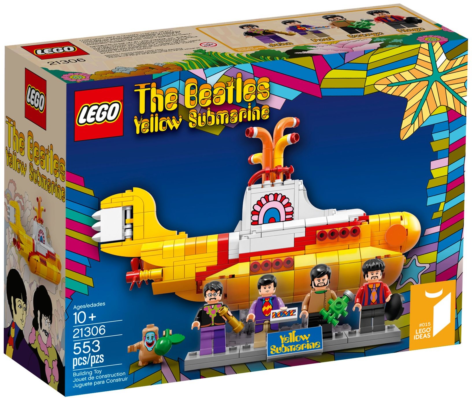LEGO Ideas 21306 The Beatles Yellow Submarine