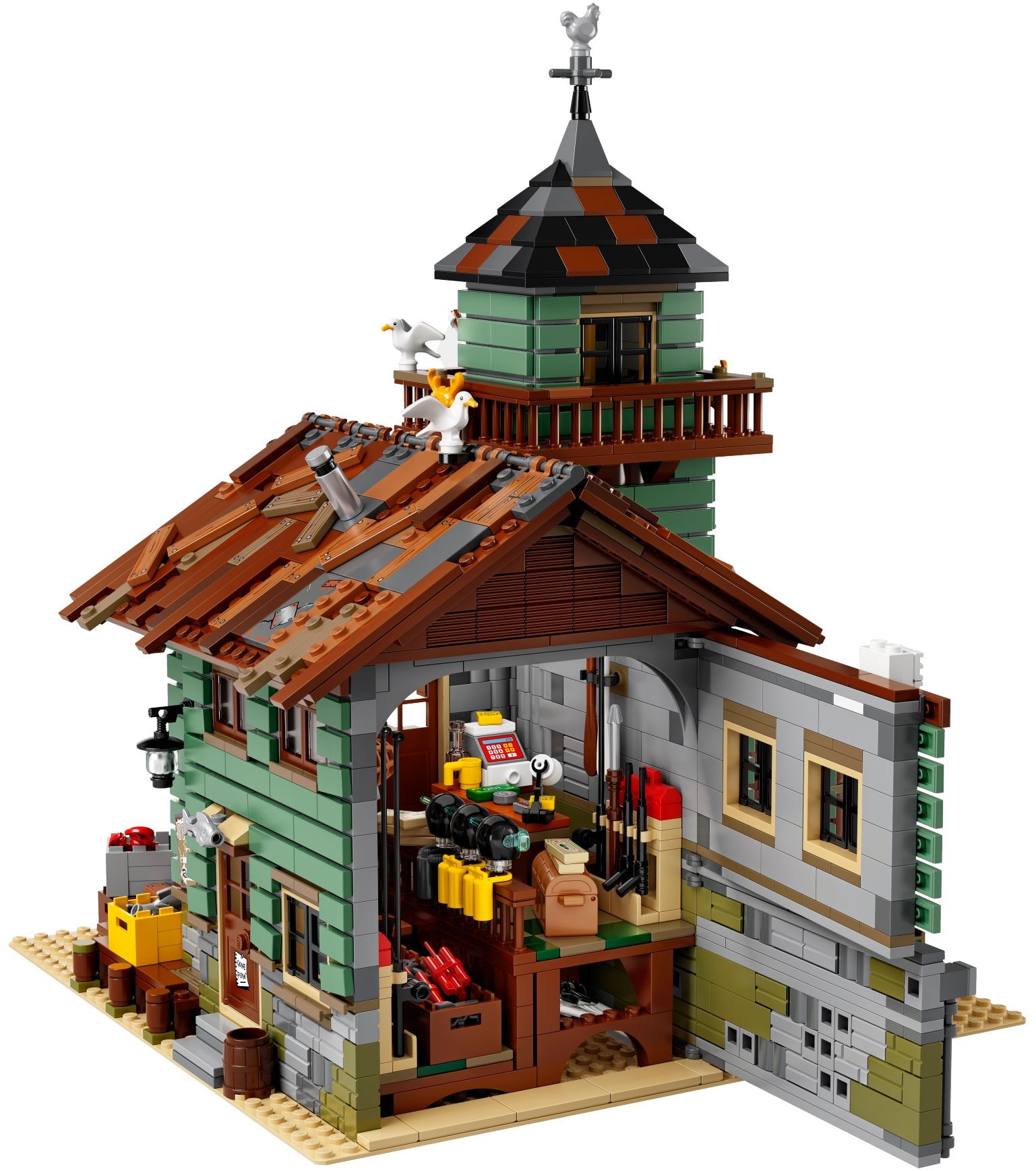 LEGO Ideas 21310 Starý rybářský obchod