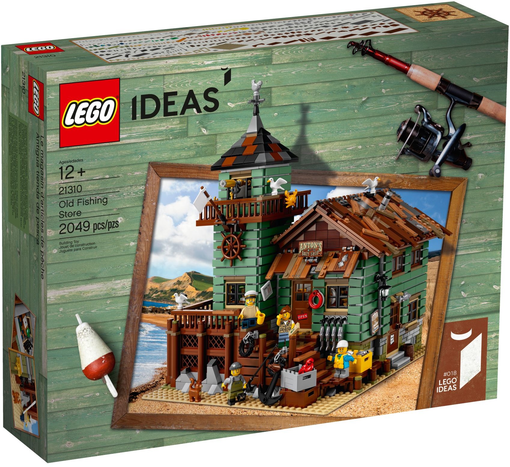 LEGO Ideas 21310 Starý rybářský obchod