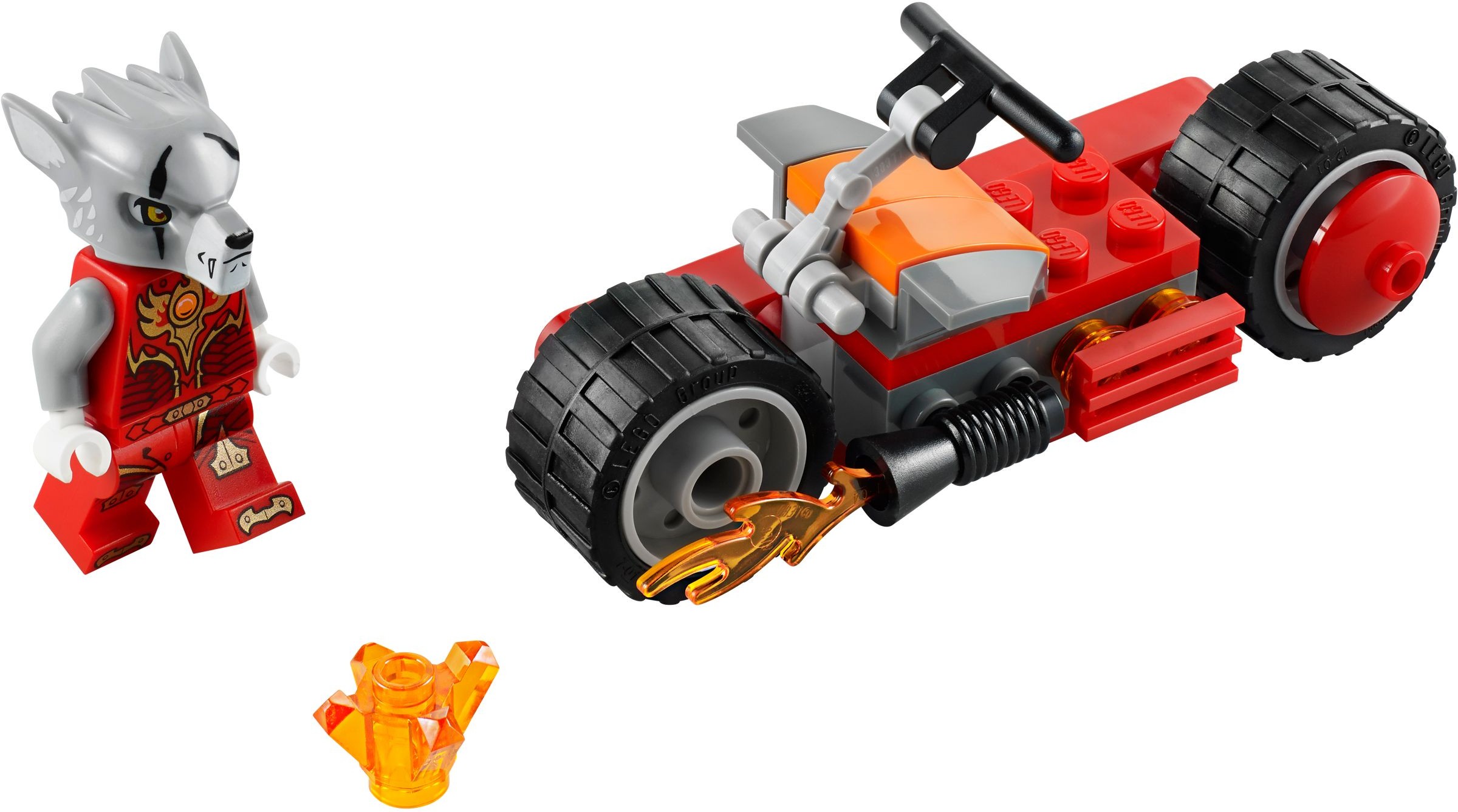 LEGO Chima 30265 Worriz Fire Bike