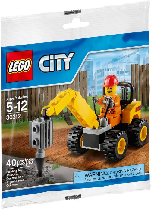 LEGO City 30312 Demoliční vrták