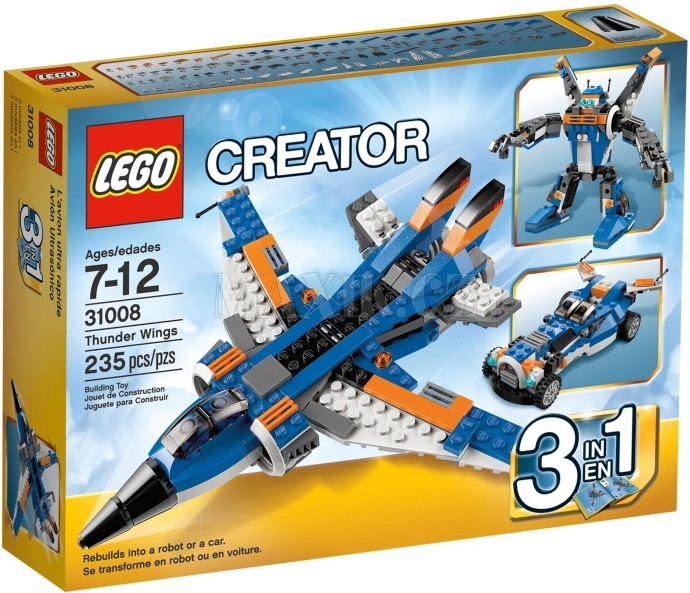 LEGO Creator 31008 Burácející letoun