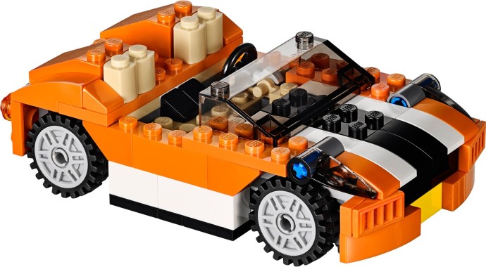 LEGO Creator 31017 Oranžový závoďák