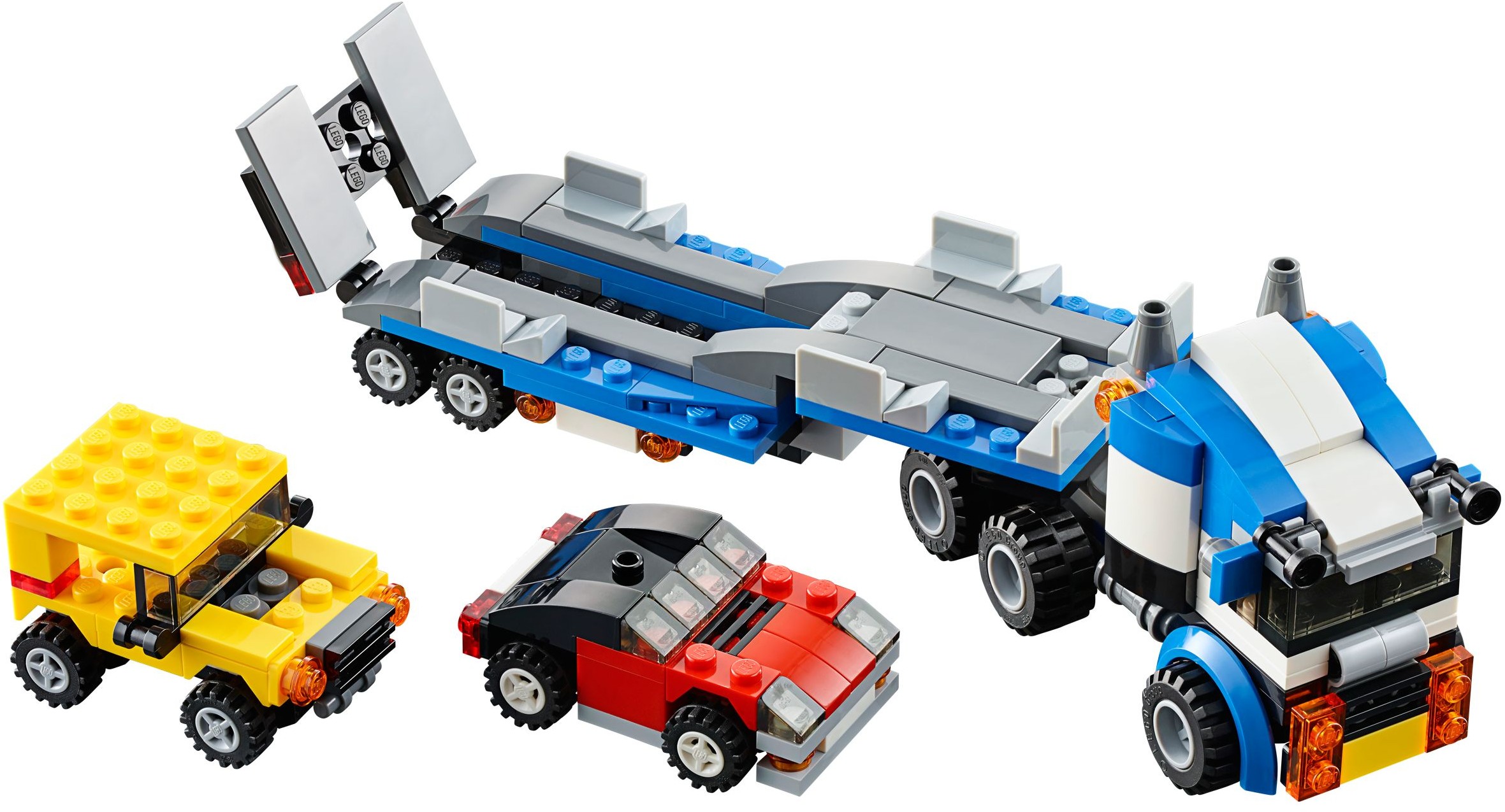 LEGO Creator 31033 Kamion pro přepravu aut