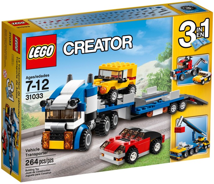 LEGO Creator 31033 Kamion pro přepravu aut