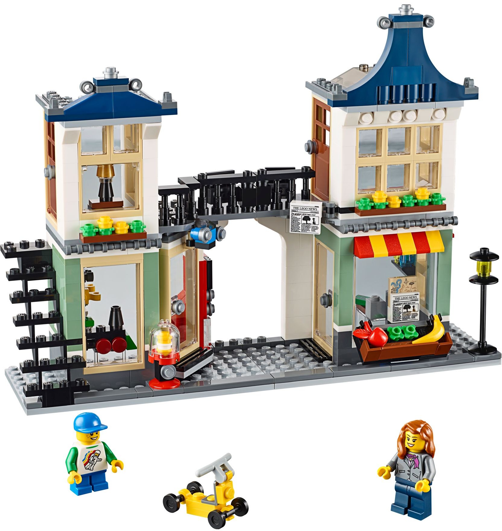LEGO Creator 31036 Obchod s hračkami a potravinami