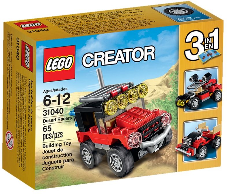 LEGO Creator 31040 Pouštní závoďáky