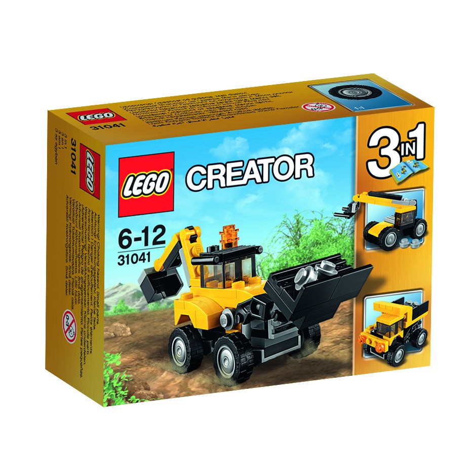 LEGO Creator 31041 Vozidla na stavbě
