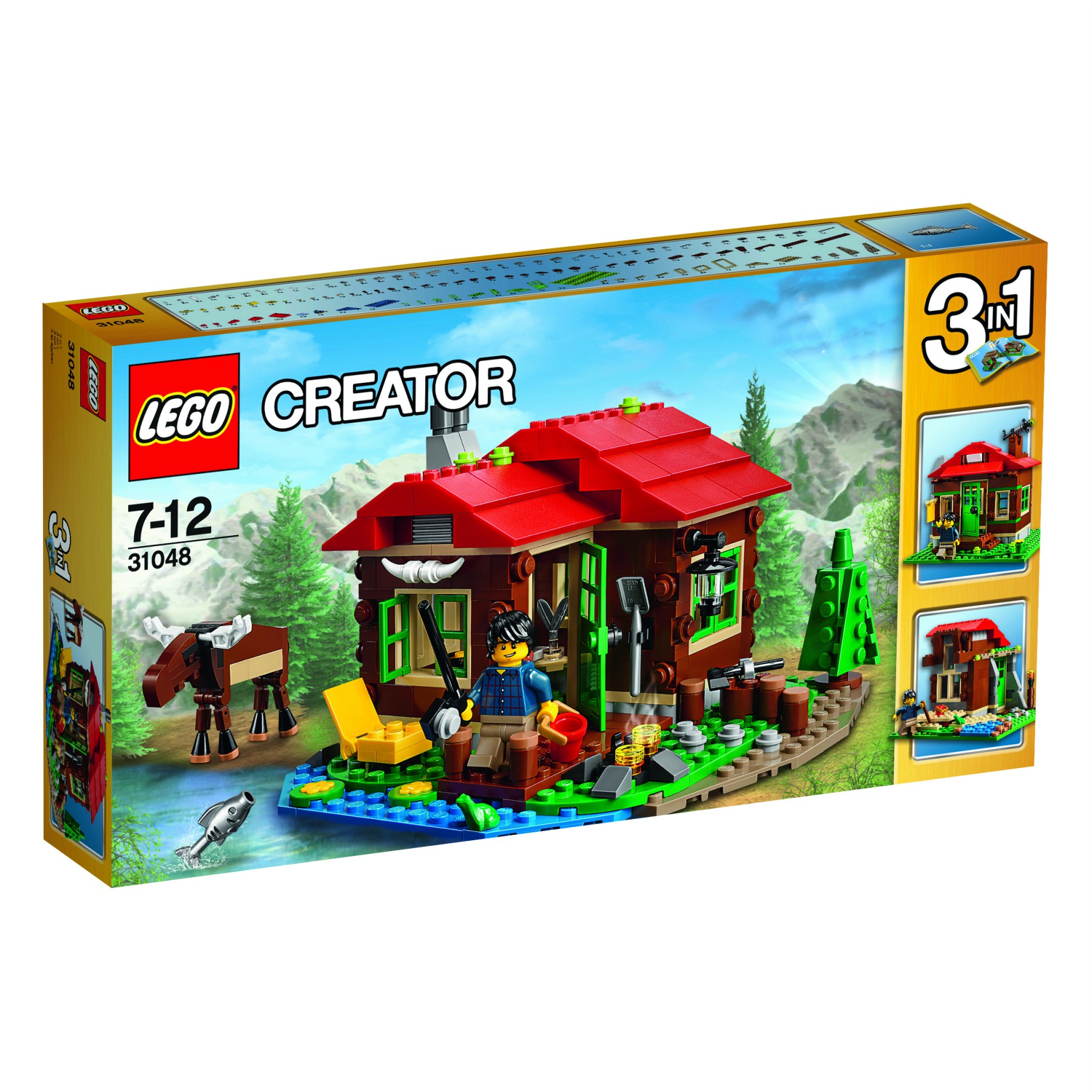 LEGO Creator 31048 Chata u jezera