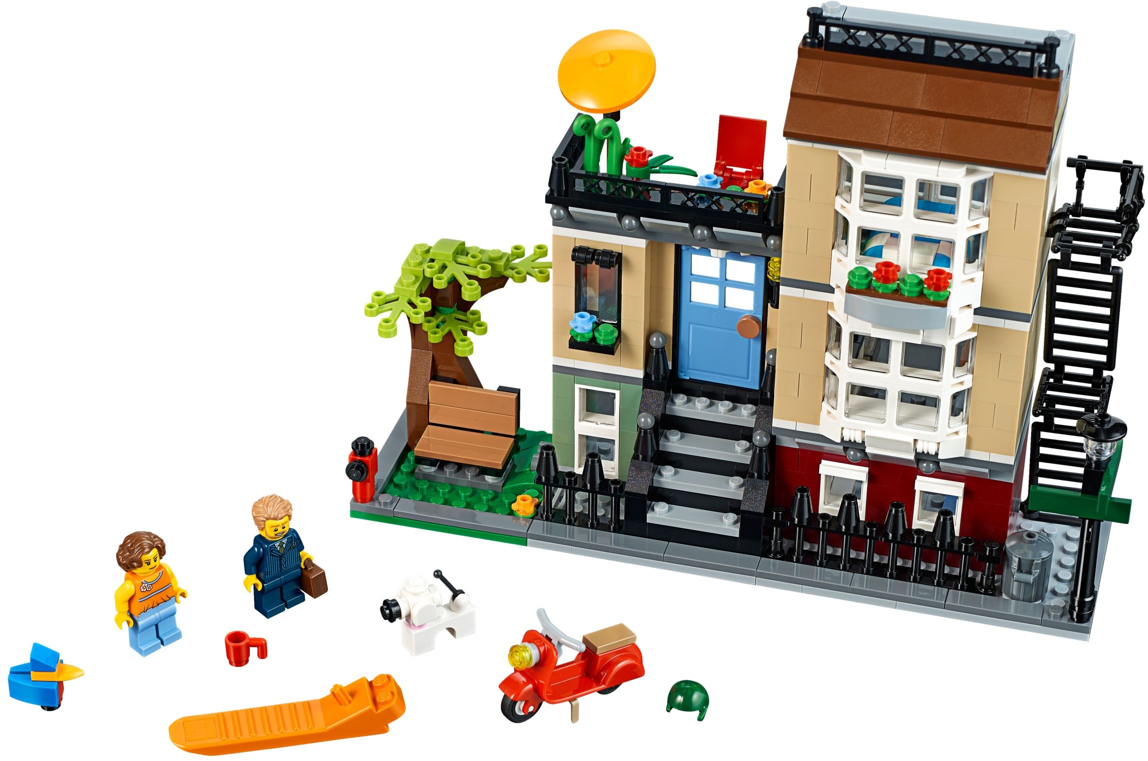 LEGO Creator 31065 Městský dům se zahrádkou