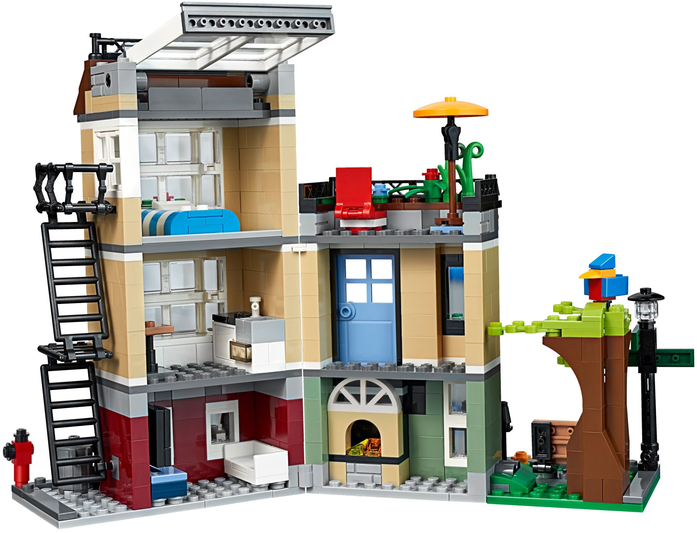 LEGO Creator 31065 Městský dům se zahrádkou