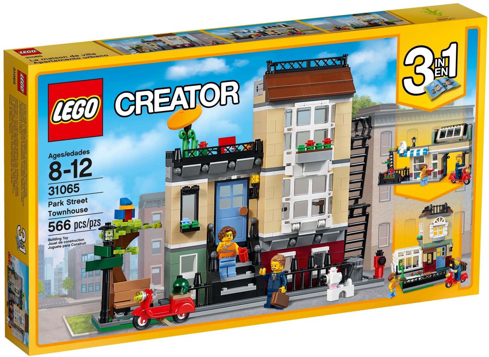 LEGO Creator 31065 Městský dům se zahrádkou