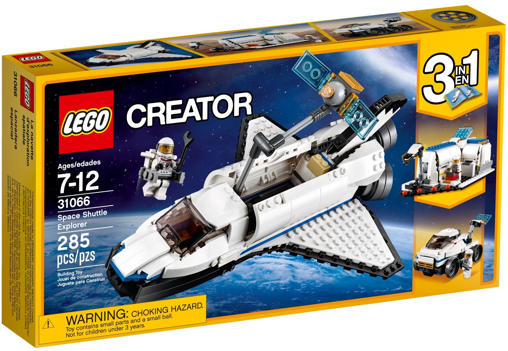LEGO Creator 31066 Vesmírný průzkumný reketoplán