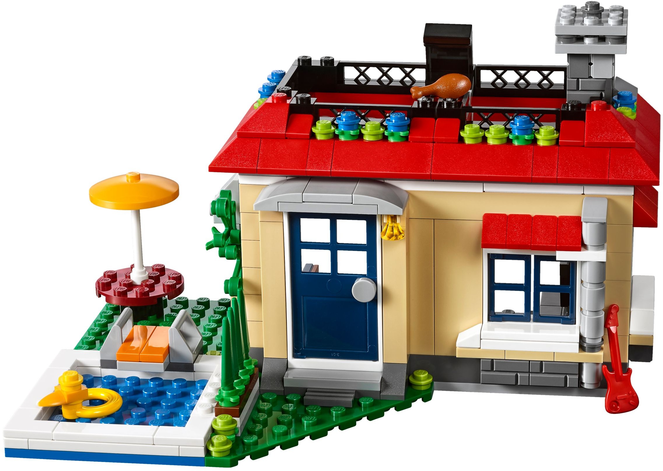 LEGO Creator 31067 Modulární prázdniny u bazénu
