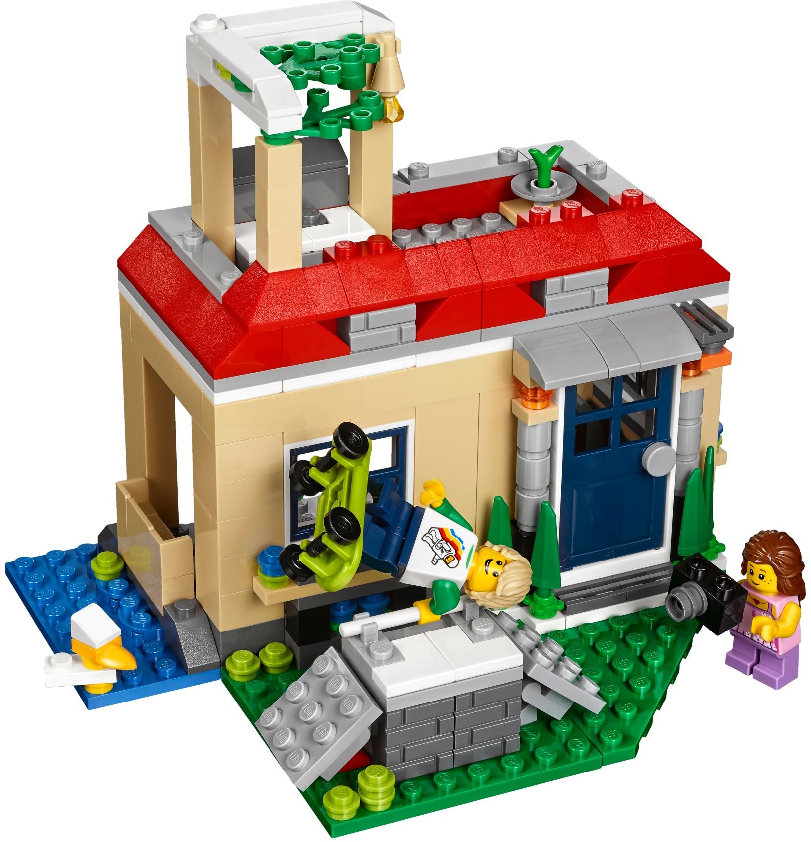 LEGO Creator 31067 Modulární prázdniny u bazénu