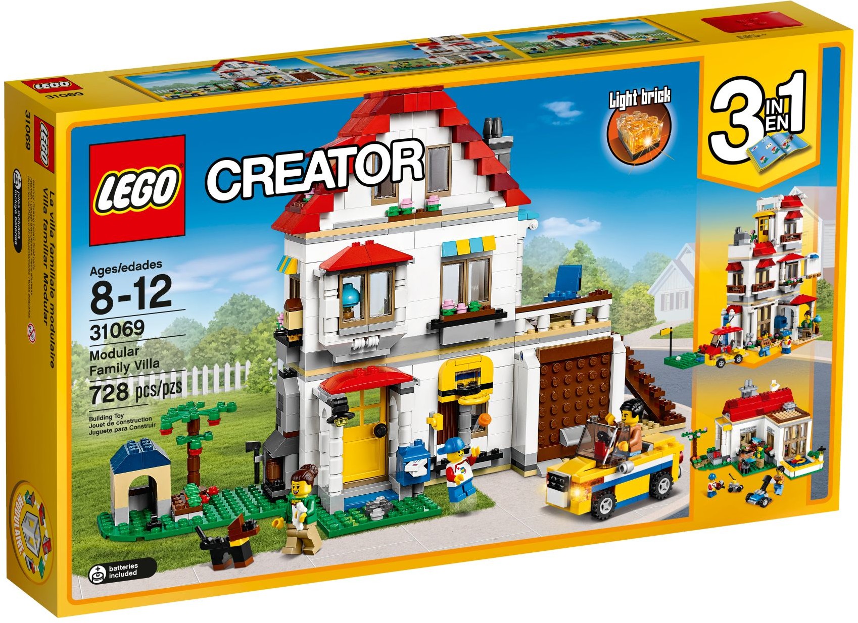 LEGO Creator 31069 Modulární rodinná vila