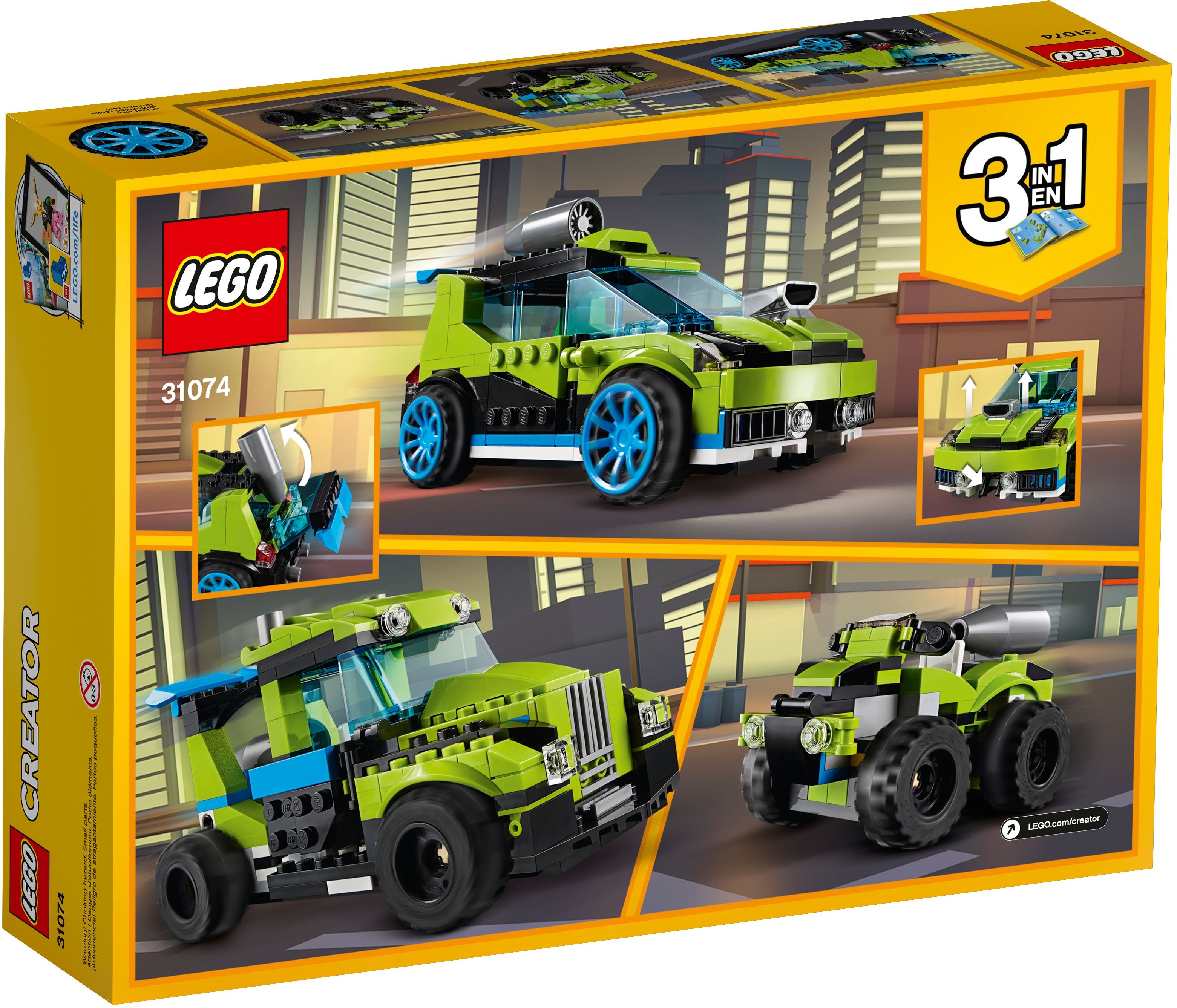 LEGO Creator 31074 Závodní auto