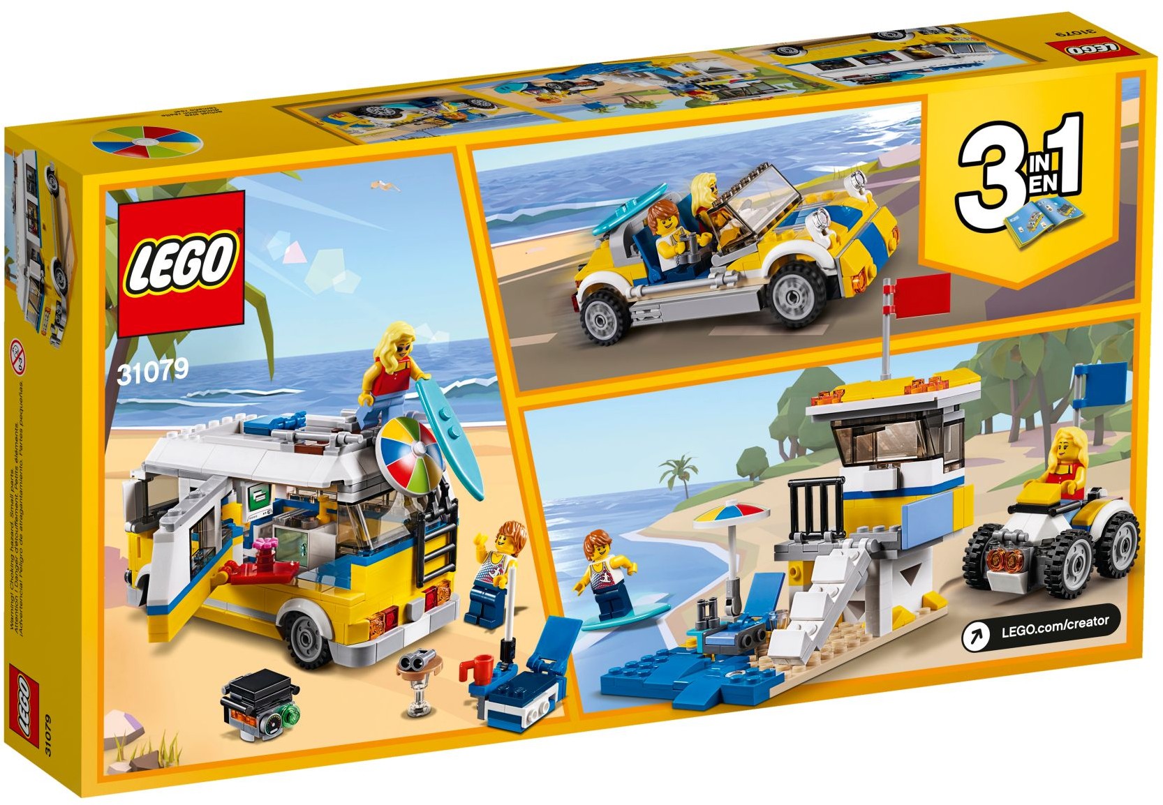 LEGO Creator 31079 Surfařská dodávka Sunshine