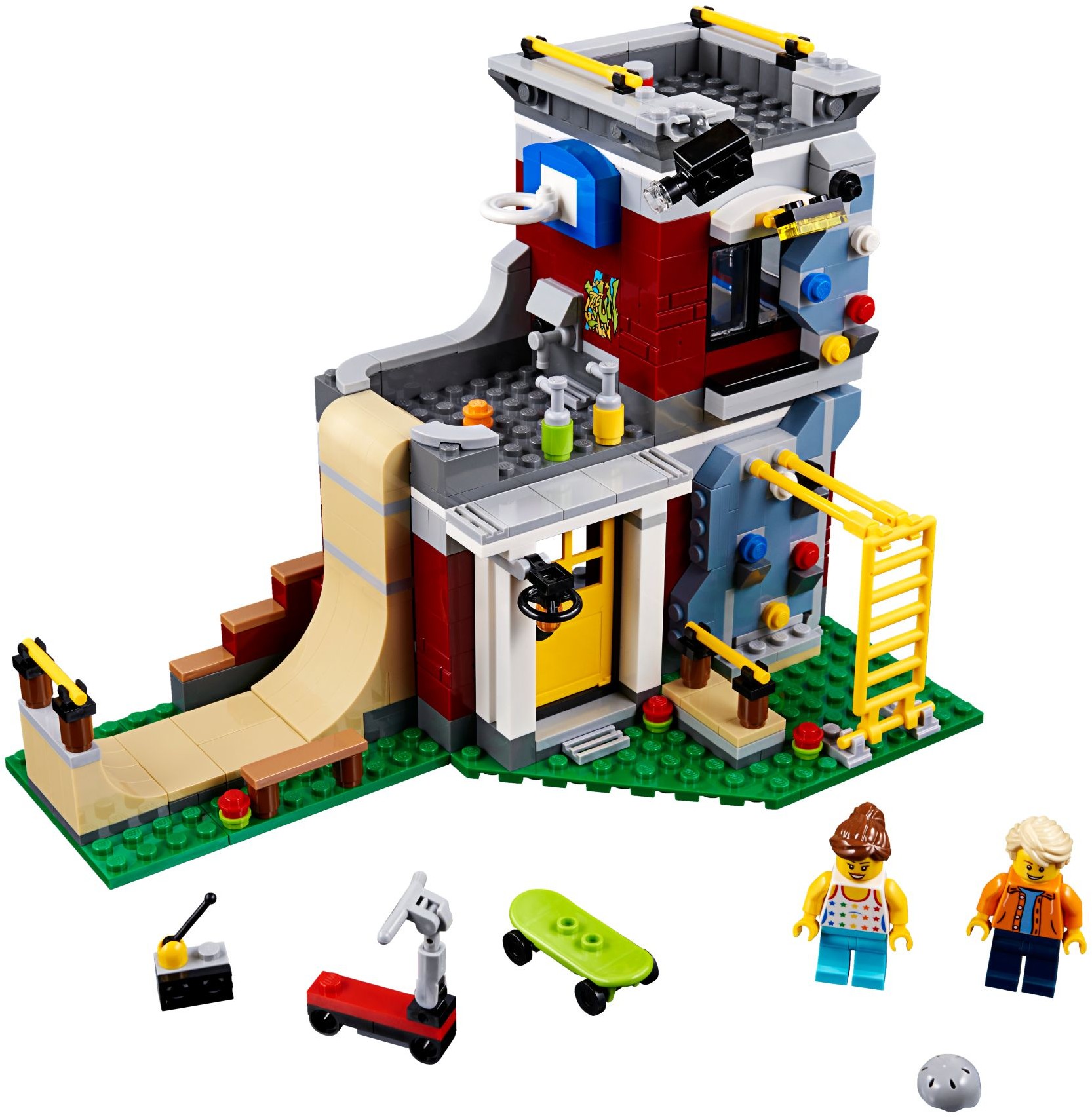 LEGO Creator 31081 Dům skejťáků