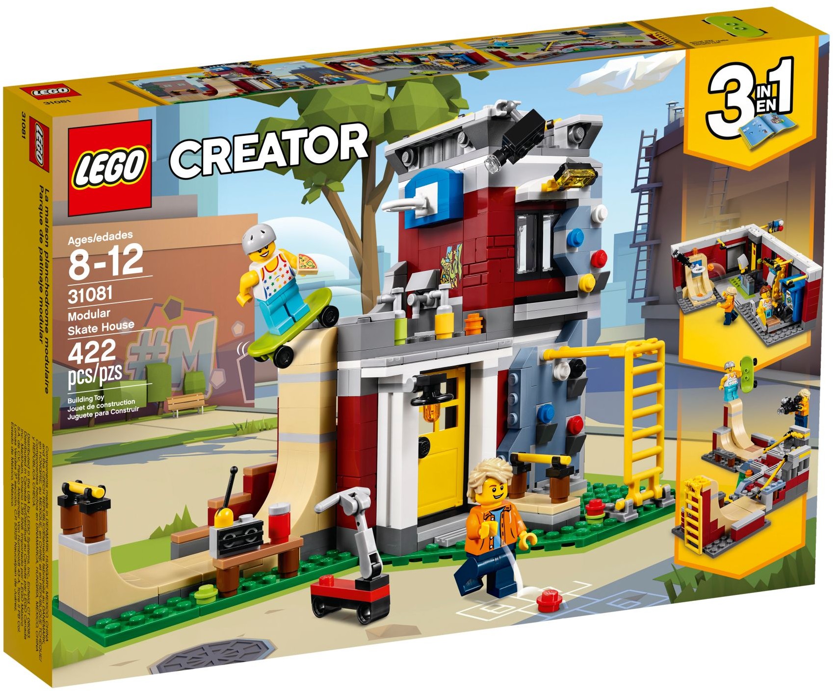 LEGO Creator 31081 Dům skejťáků