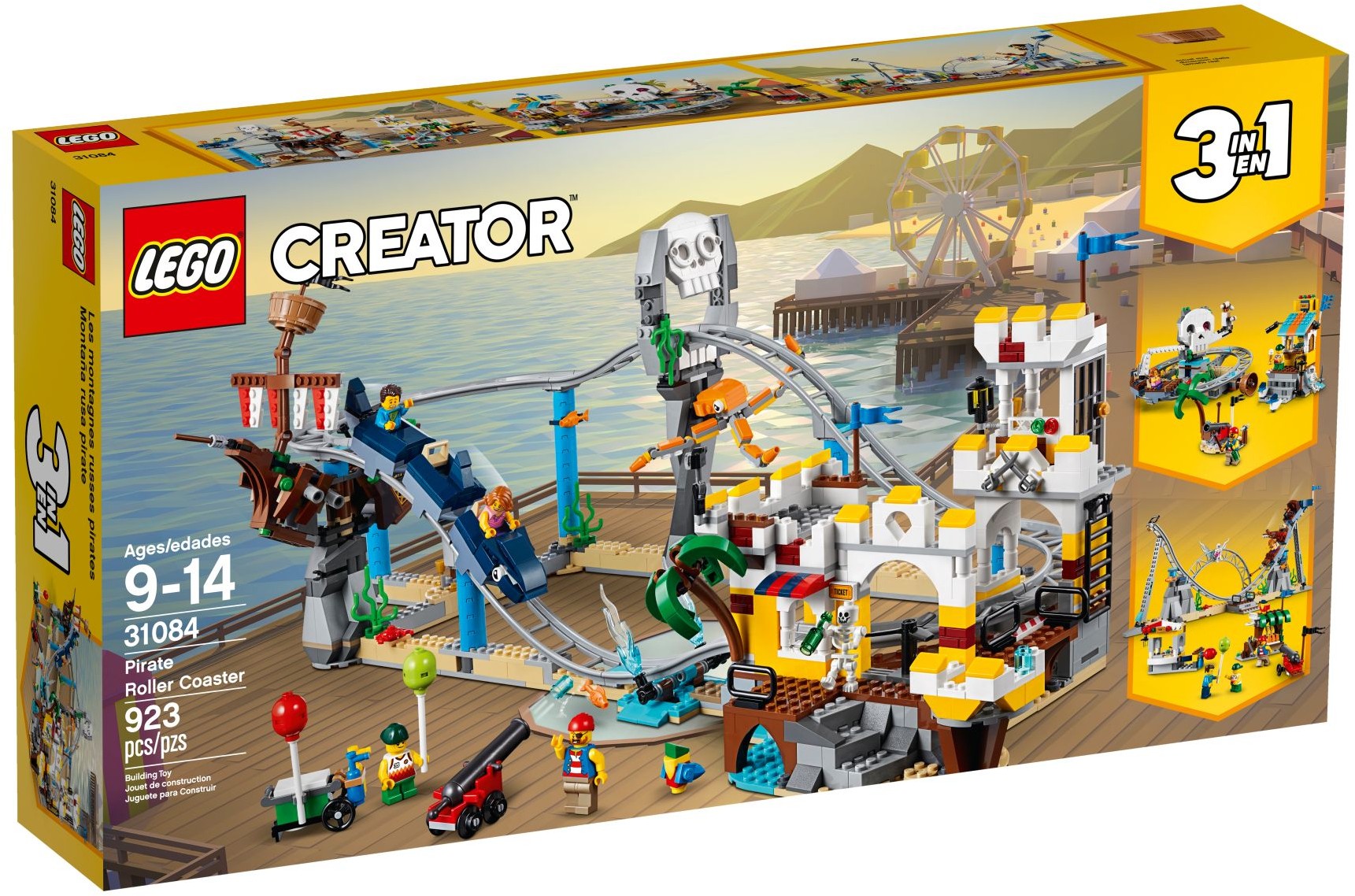 LEGO Creator 31084 Pirátská horská dráha