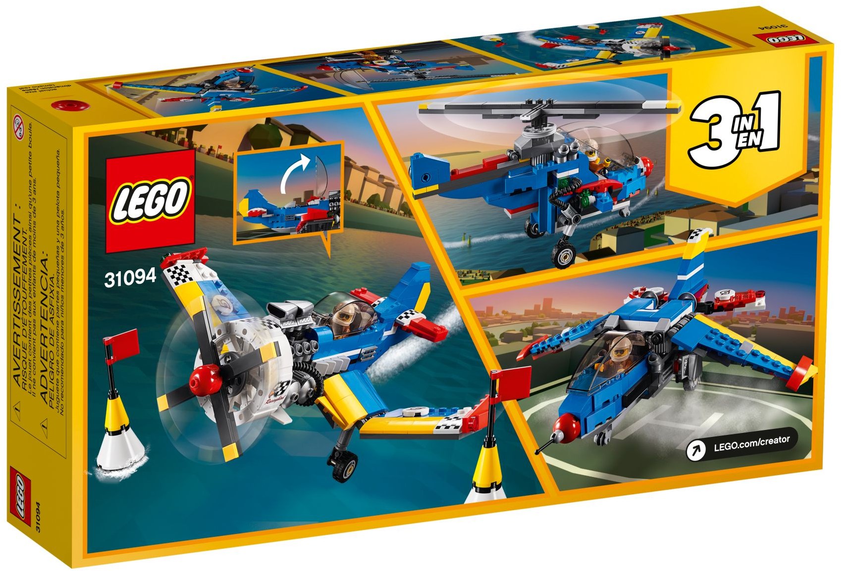 LEGO Creator 31094 Závodní letadlo